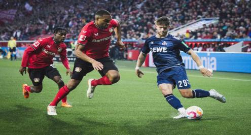 كولون يفوز على باير ليفركوزن في البوندسليجا